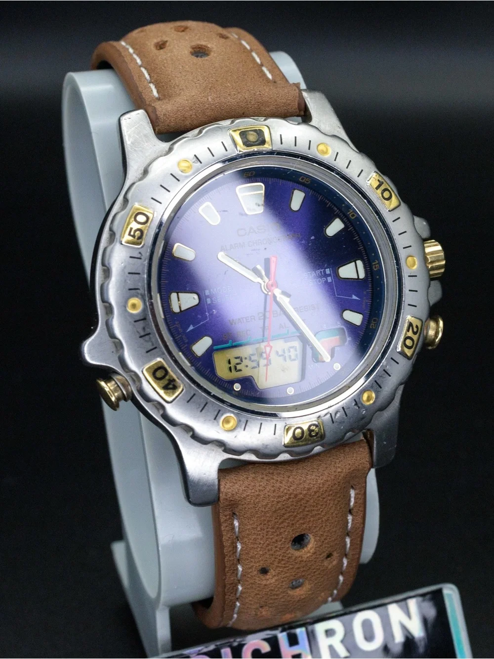 Casio Rare Marlin AD-724 Vintage Analog Digital JDM Import Watch
